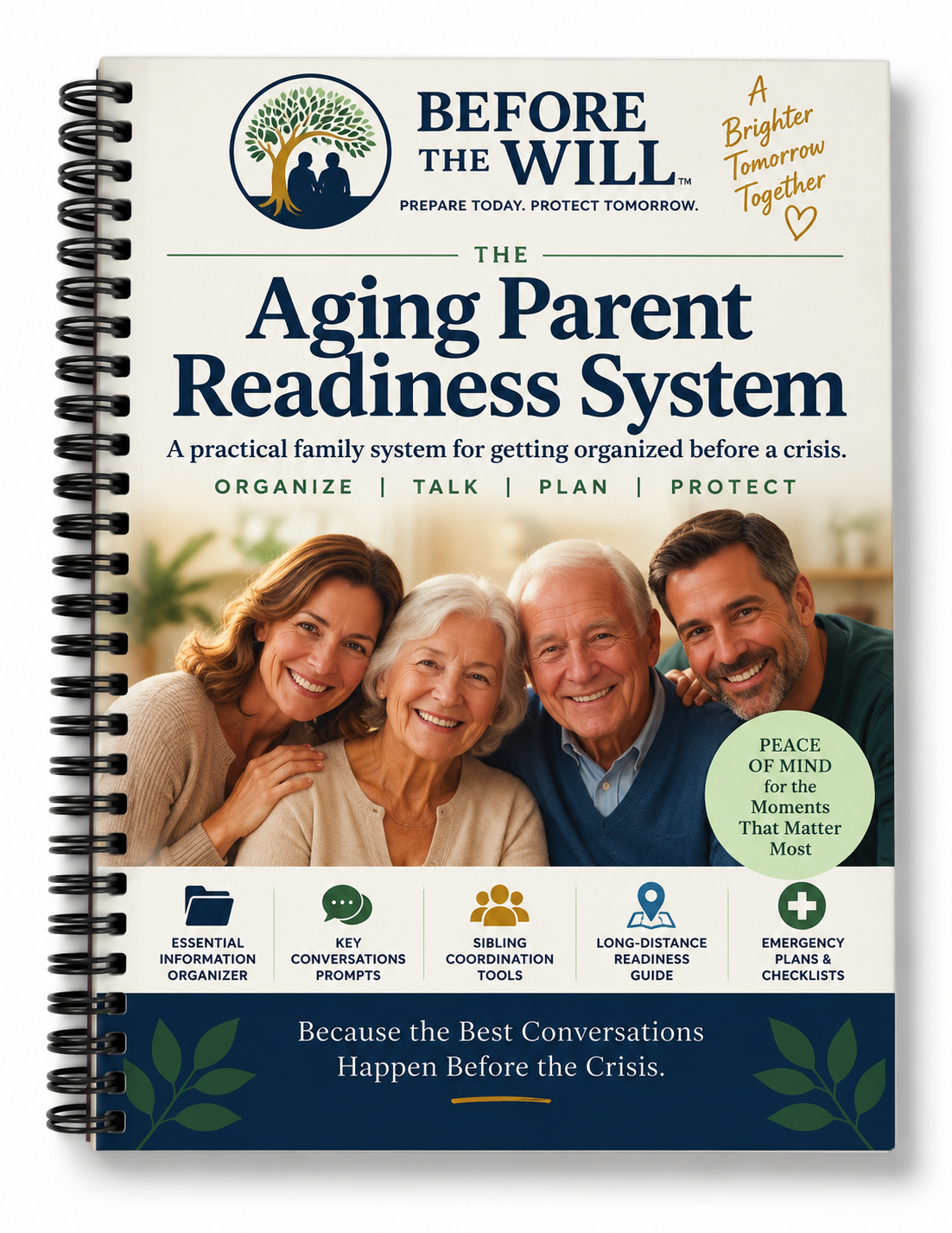 Aging Parent Readiness Workbook – 120-Page Family Planning & Organization Guide
